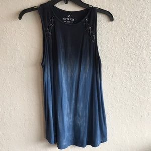 AEO Blue Ombré Tank